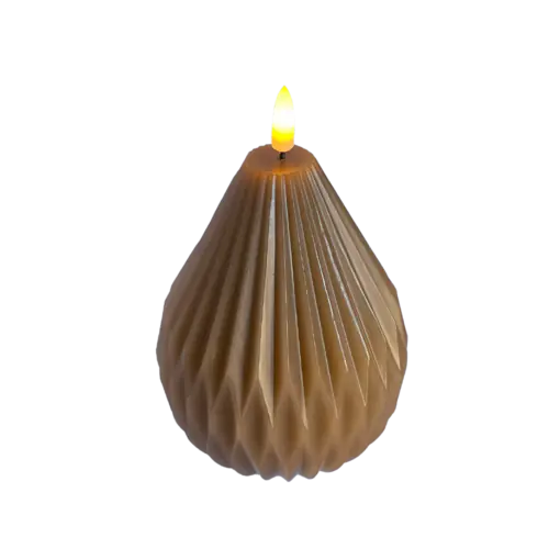 LC00000151 – Origami Kegelkaars L – Taupe