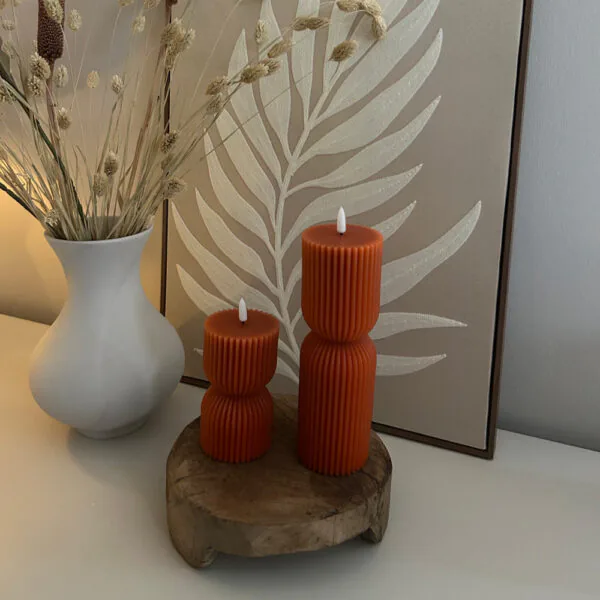Japandi Stompkaars L - Terracotta - Afbeelding 3