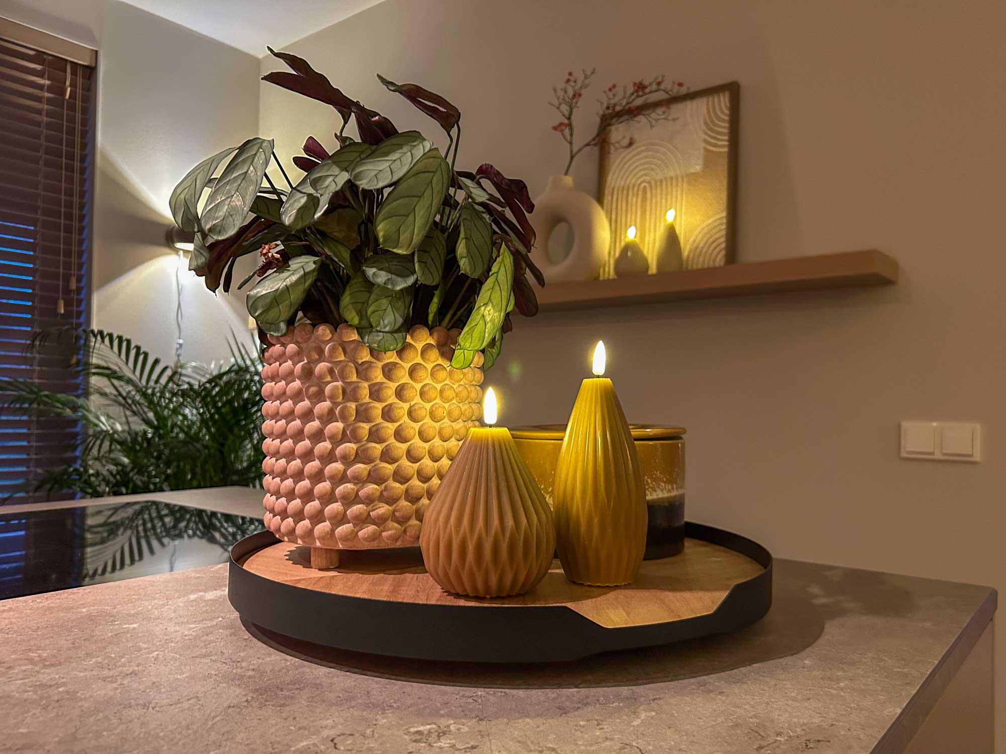 Living Comfy - Nieuw! Origami LED waskaarsen Living Comfy - Nieuw! Origami LED waskaarsen